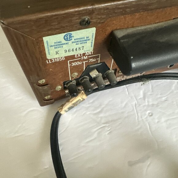 VINTAGE REALISTIC STA-115 AM/FM STEREO RECEIVER TESTED WORKING - Picture 9 of 16